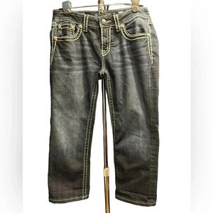 Miss Me signature cuffed Capri size 30